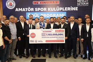 KÂĞITHANE BELEDİYESİ’NDEN AMATÖR SPOR KULÜPLERİNE DESTEK